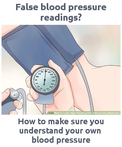 false blood pressure readings