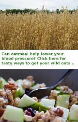 is oatmeal good for blood pressure